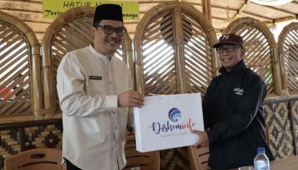 Usai Disambut di Bandara, Diskominfo Kaltim Gelar Jamuan Silaturahmi untuk Kafilah Jatim