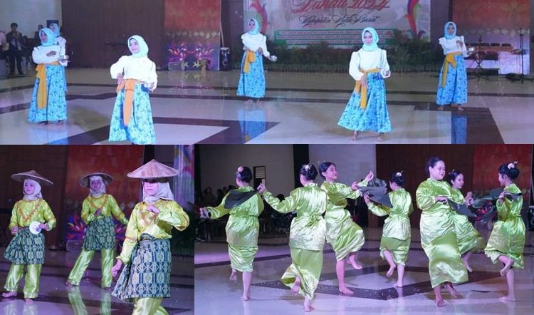 Tari Kreasi Pesisir Warnai Pembukaan Festival Dahau Kutai Barat