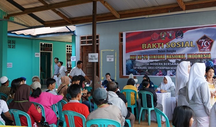 PT THA Group dan Yayasan Budha TCI Lakukan Pengobatan Gratis di Kampung Sendawar