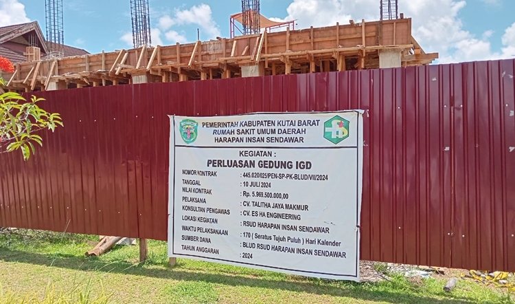 Pelayanan Kesehatan RSUD HIS Perluas Gedung IGD Jadi Dua Lantai