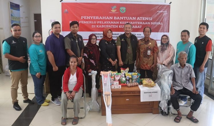 Bantuan Asistensi Rehabilitasi Sosial dari Kemensos RI di Kutai Barat