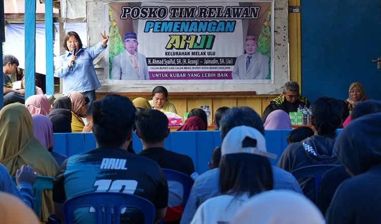 Mantapkan Masyarakat Pilih AHJI Nomor 2 Sukseskan Pilkada Kubar