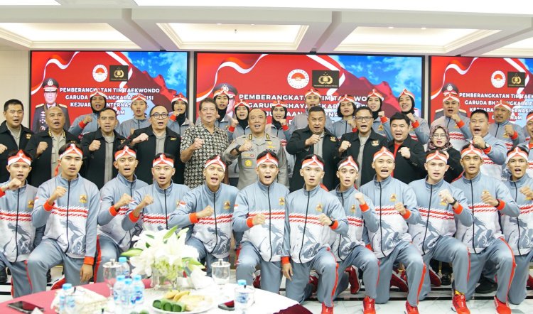 Tim Taekwondo Polri Sabet 7 Emas di Kejuaraan Terbuka Quang Ninh Vietnam