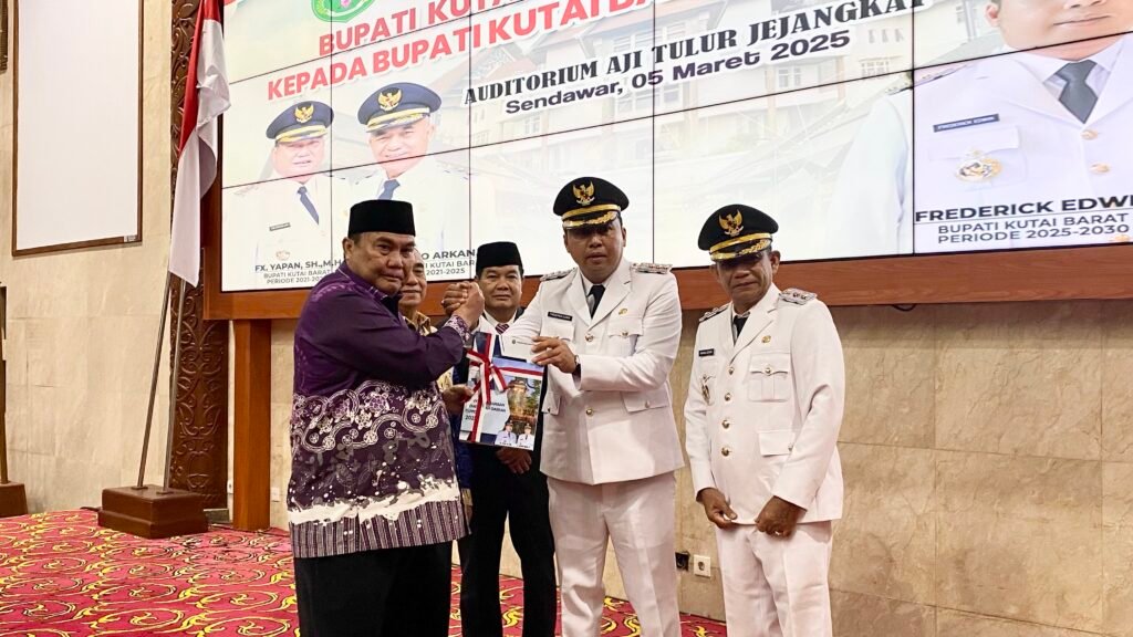 Sartijab Bupati dan Wabup Kubar, Fredrick Edwin Ucapkan Terimakasih ke FX Yapan