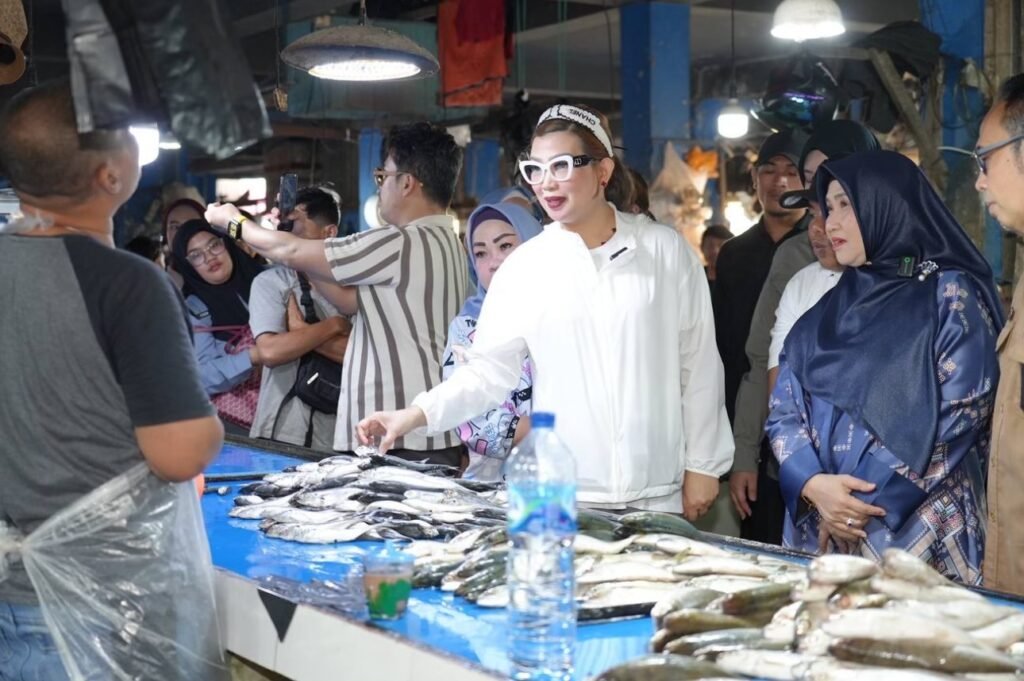 Ketua TP PKK Kaltim Sidak di Pasar Segiri Kota Samarinda