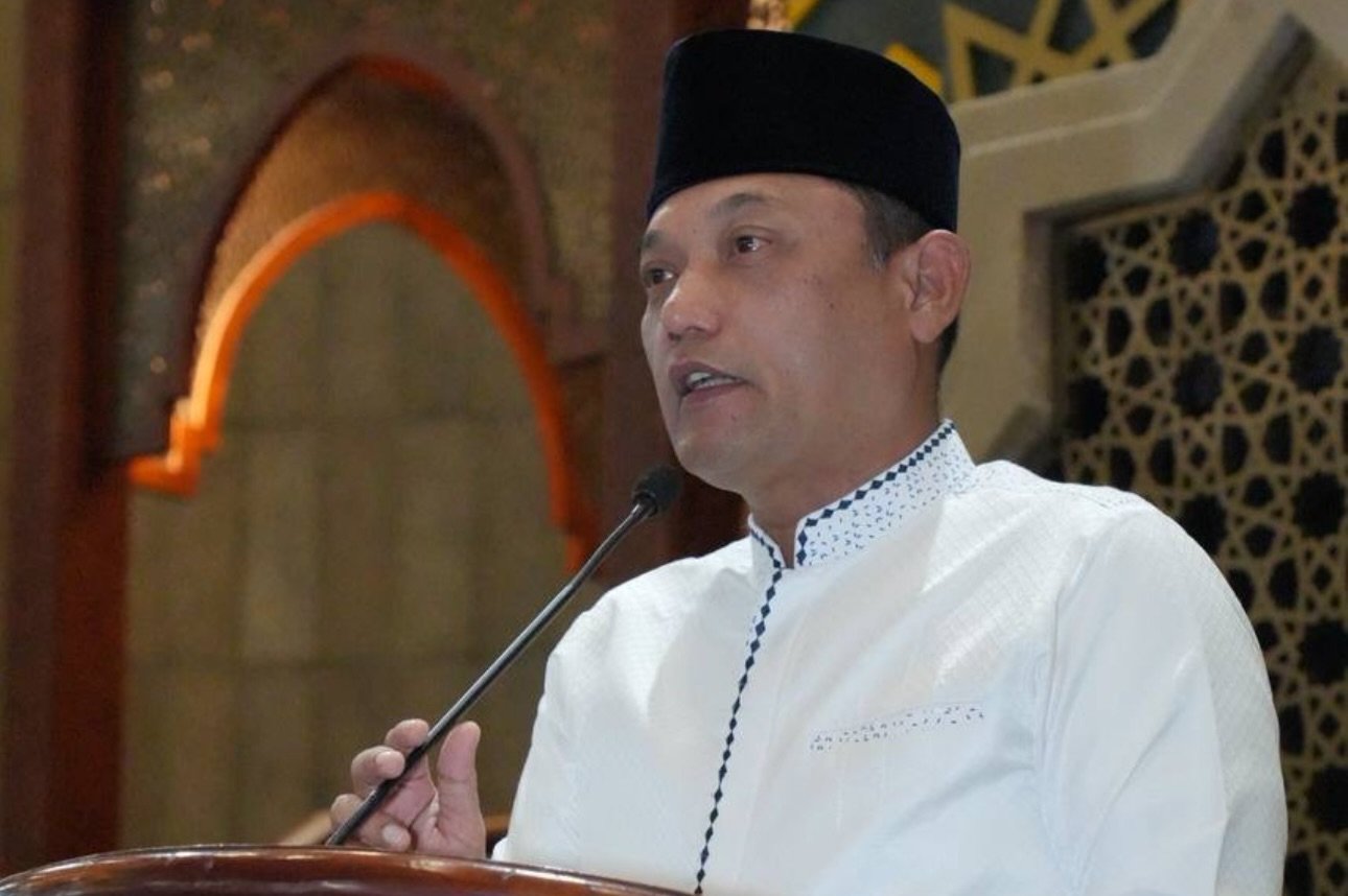Wagub Salat Iduladha di Masjid Islamic Center Samarinda