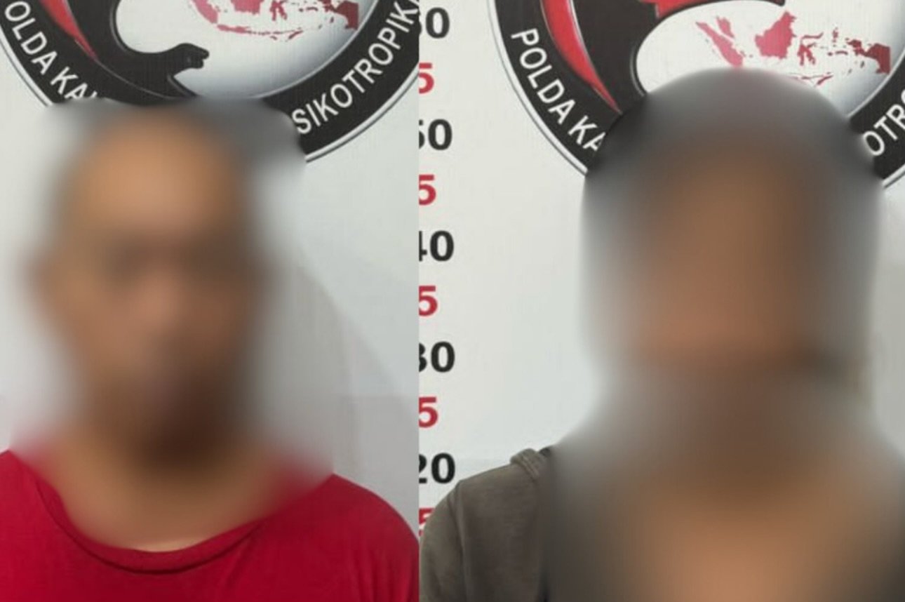 Ditresnarkoba Polda Kaltim Ringkus Dua Pengedar Narkoba dan BB Seberat 1.922,7 Gram Sabu