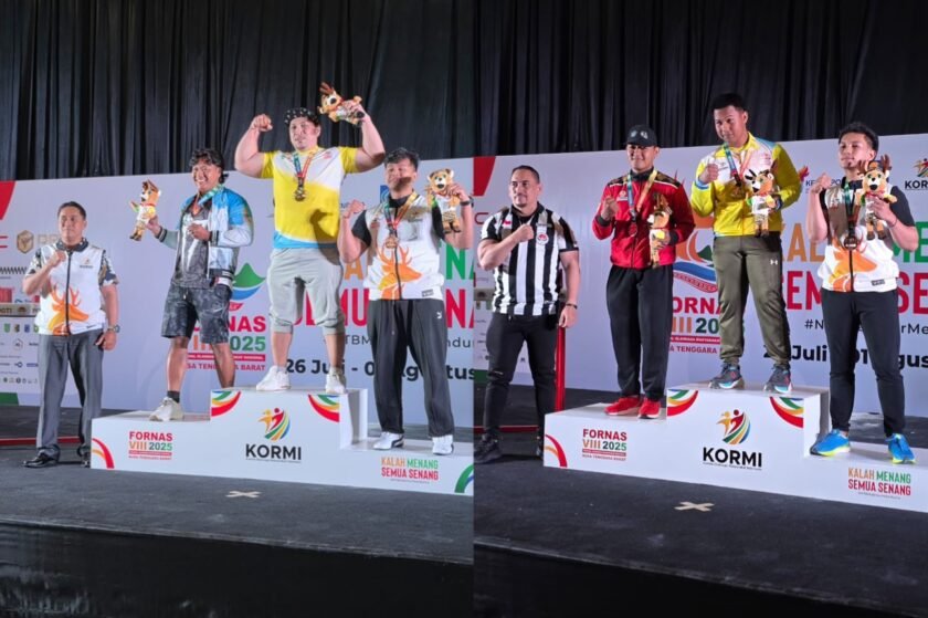 POGTI Kaltim Juga Masuk Juara Umum di Fornas VIII NTB 2025