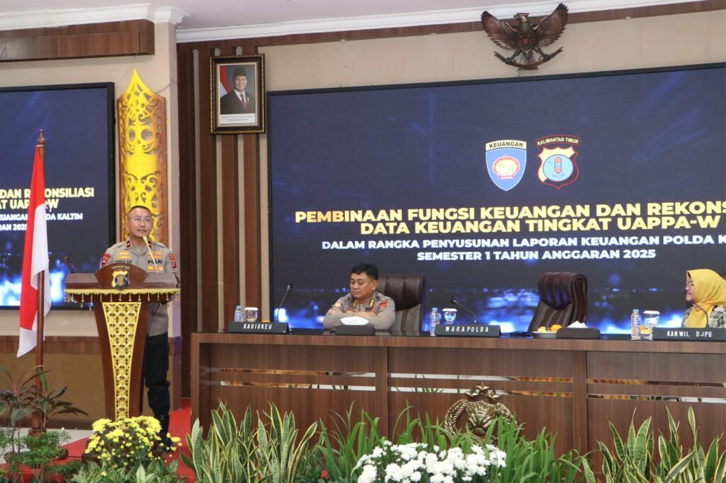 Polda Kaltim Gelar Pembinaan Fungsi Transparansi dan Akuntabilitas Anggaran TA 2025