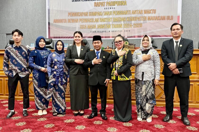 PAW Anggota DPRD Mahulu, Lut Minal Abadin Siap Berkontribusi untuk Daerah