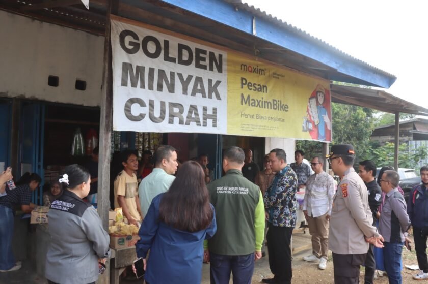 Pemkab dan Polres Kubar Sidak Harga Pangan di Sejumlah Pasar Kota Sendawar