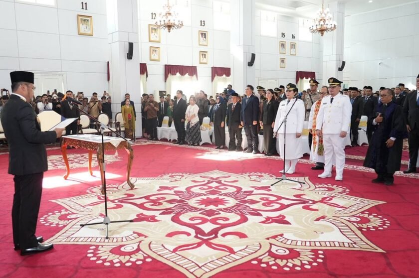 Gubernur Kaltim Titip Amanah Rakyat kepada Bupati-Wabup Mahakam Ulu