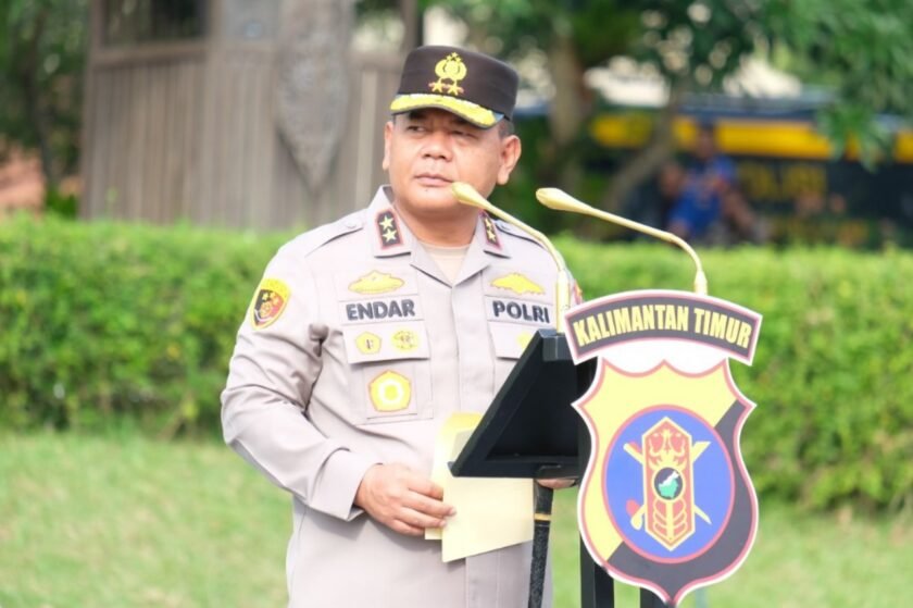 Kapolda Kaltim Ingatkan Anngotanya Disiplin dan Kewaspadaan
