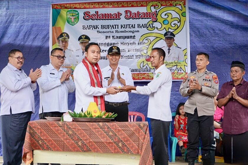Pesan Bupati Kubar Semangat Membangun Kampung Untuk Kesejahteraan Masyarakat