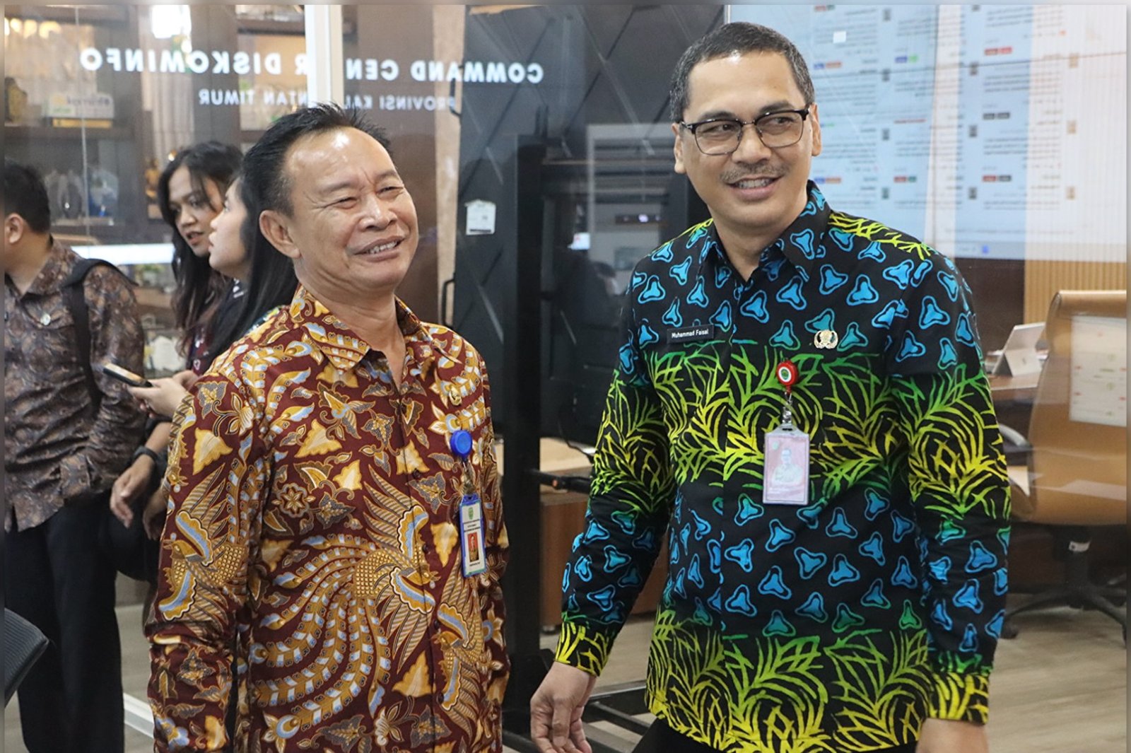 Belajar ke Diskominfo Kaltim, Rustam Perkenalkan “Orkestrasi Sinergitas Digital, Kubar Kita”