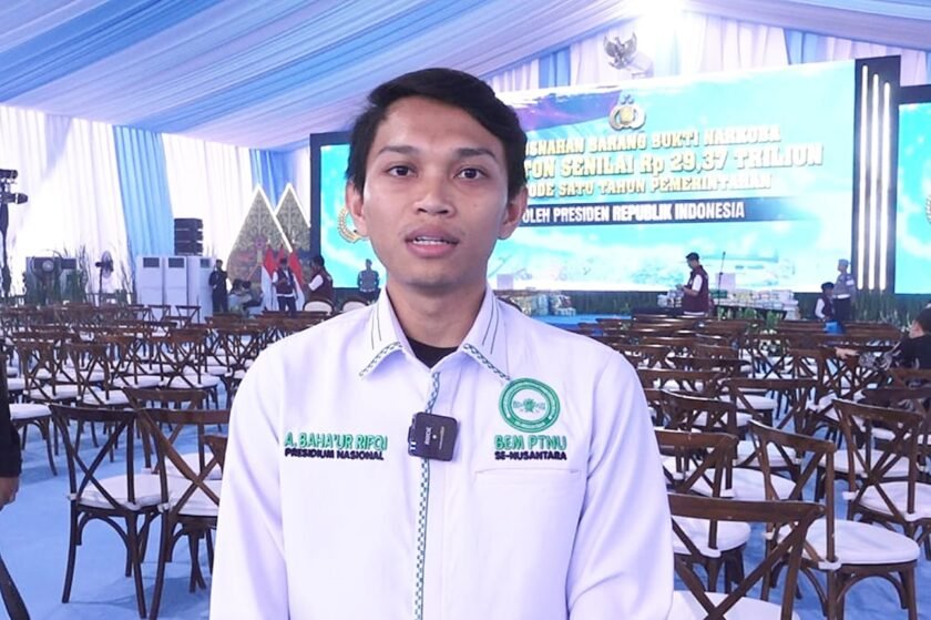 Mahasiswa NU Apresiasi Pemusnahan BB Narkoba Bernilai Rp29 Triliun
