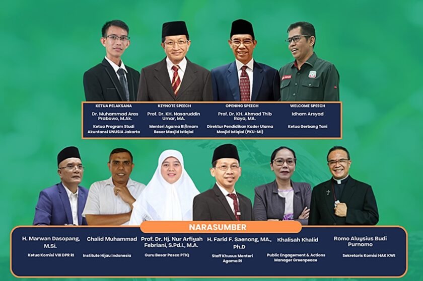 Gerbang Tani & Masjid Istiqlal Akan Gelar Seminar Taubat Ekologis