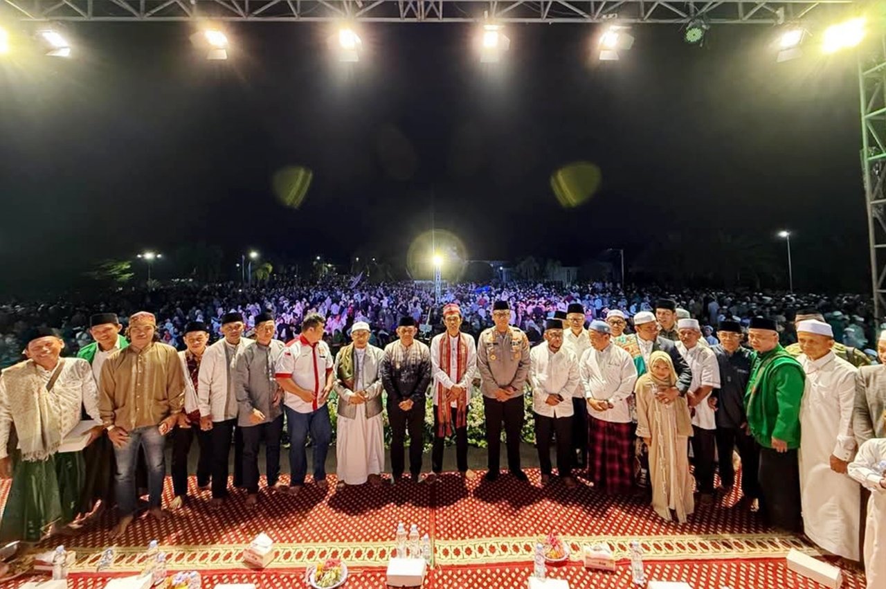Melalui Tabligh Akbar, UAS Ajak Umat Muslim Kubar Perkuat Ukhuwah Wathaniyah